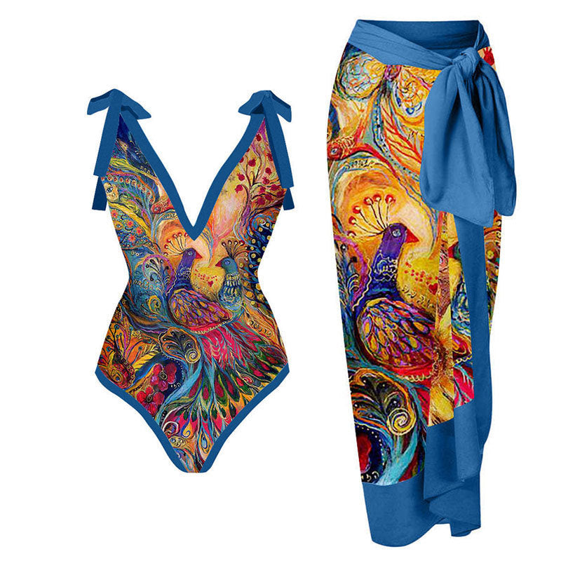 MOANA | Zomerse Badpakken Set – Elegante Stijl Met Bijpassende Sarong
