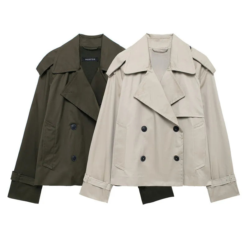 CAMILLE | Dames Trenchcoat Jas – Tijdloos, Elegant & Perfect Voor Het Najaar