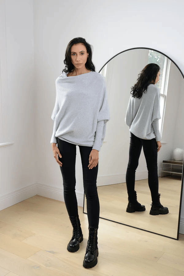 NOELLE | Stijlvolle Off Shoulder Dames Trui – Losvallend, Vrouwelijk & Perfect Voor Het Najaar