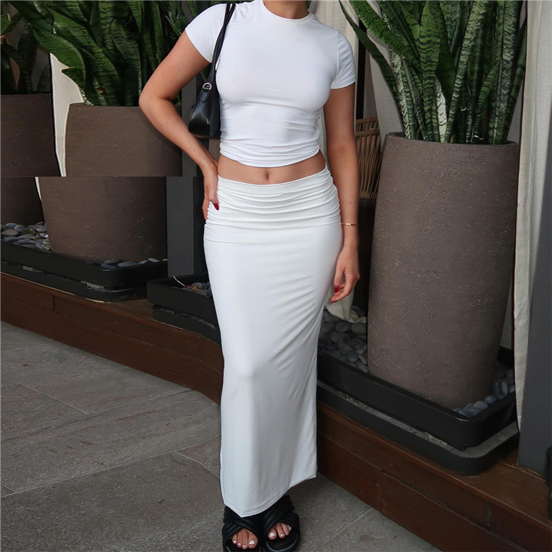 YARA | Rok + Top Set Voor Dames – Stretchy, Modern, Comfort Chic