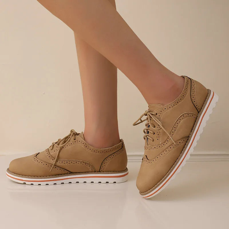 LIEN | Klassieke Leren Dames Schoenen Met Elegante Touch