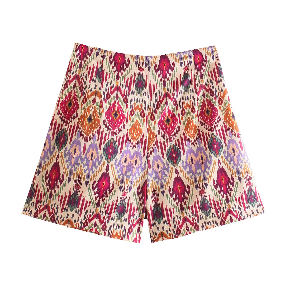 TINA | Elegante Dames Zomer Set Met Blousetop en Wikkelshort – Vrouwelijk, Speels & Zomers