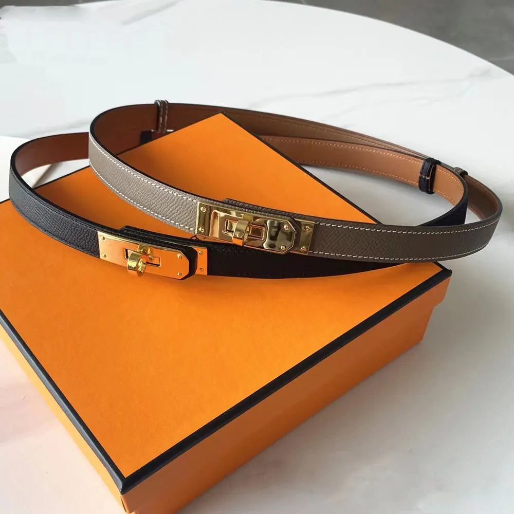 CLAIRE | Chique Dames Riem Met Klassieke Gesp - Luxe & Klasse