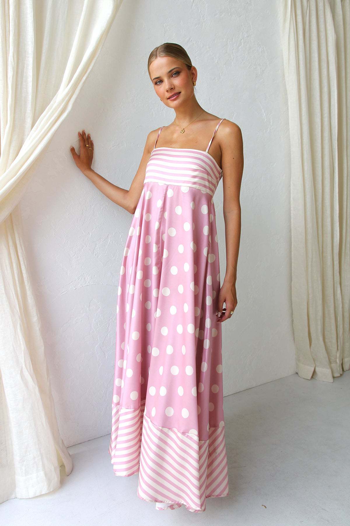 CHANTAL | Zomerse Maxi Jurk Voor Dames Met Grafische Print - Ibiza Style & Comfortabel