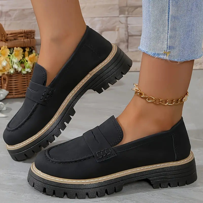 GRACE Platform Loafers - Stijlvol, Stevig en Supercomfortabel
