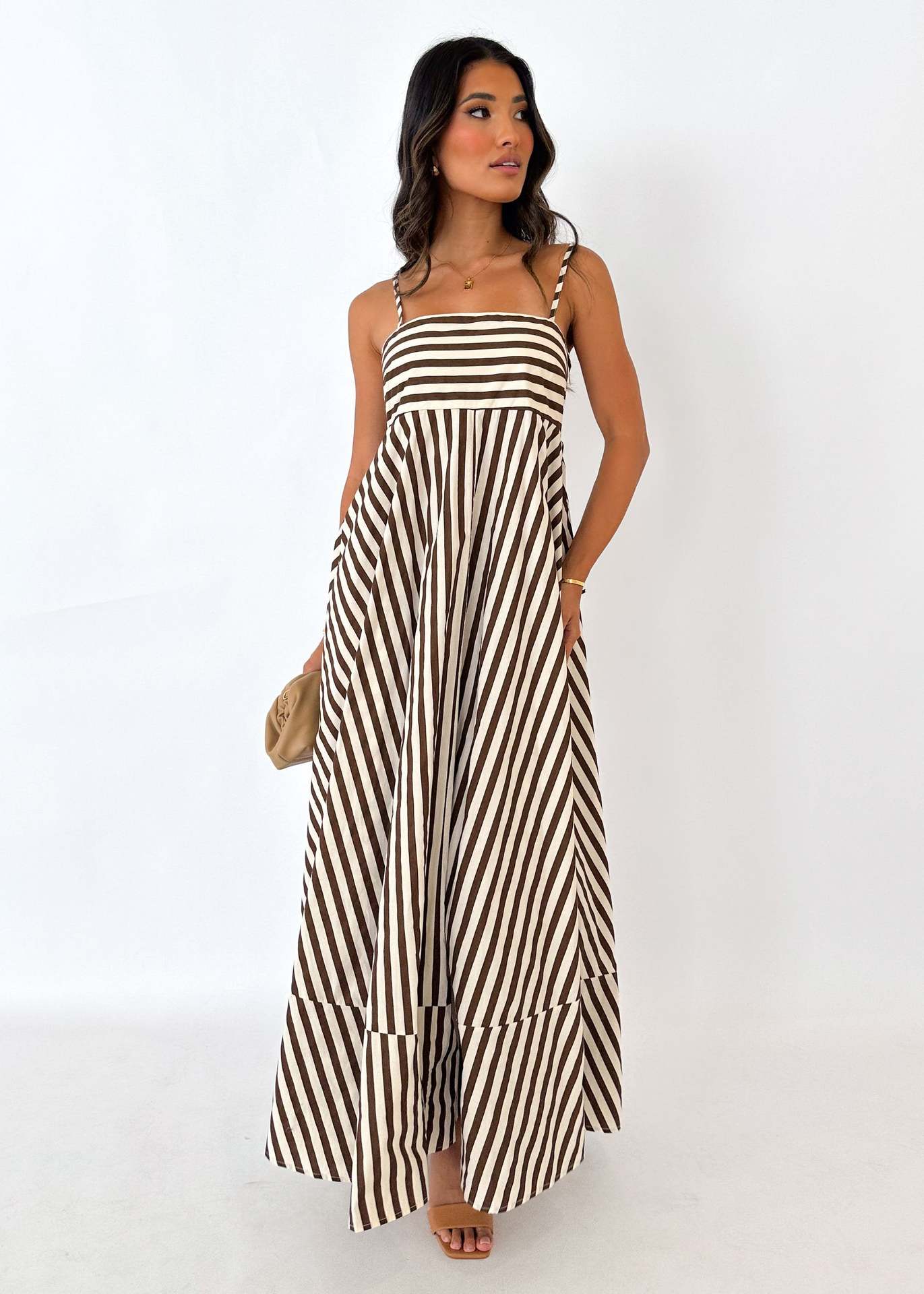 CHANTAL | Zomerse Maxi Jurk Voor Dames Met Grafische Print - Ibiza Style & Comfortabel