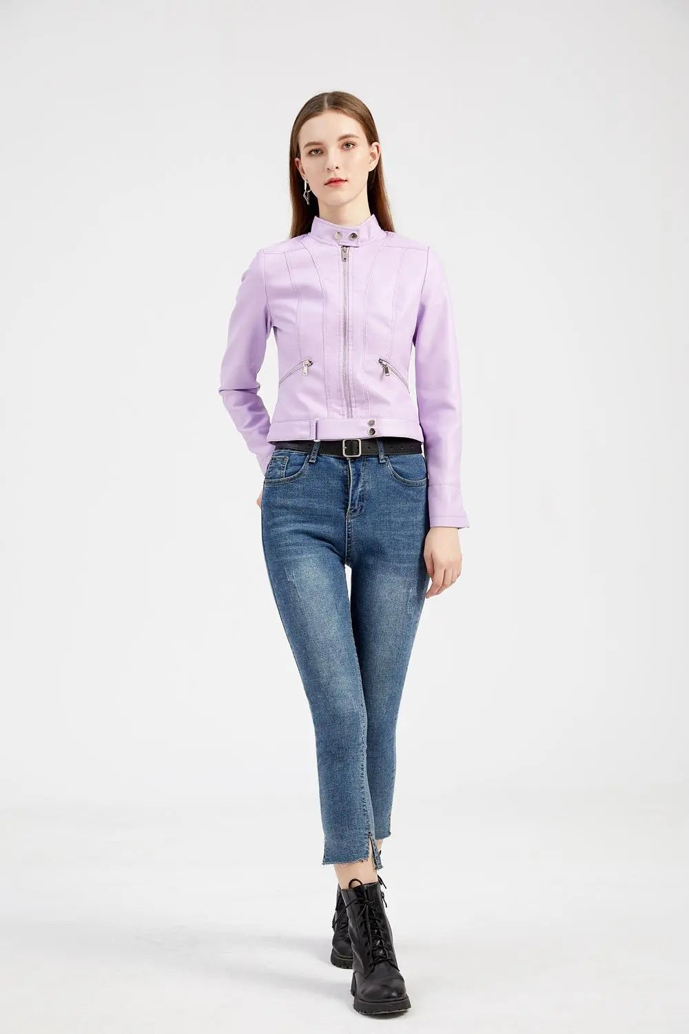 Elegante Leren Jas Voor Dames – Tijdloos, Duurzaam & Comfortabel