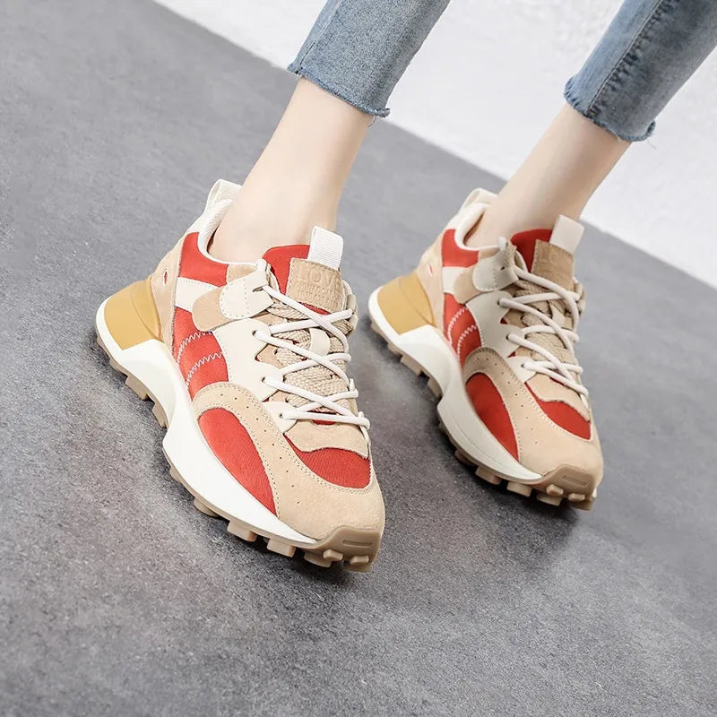 TRIX | Sportieve Dames Sneaker Met Dempende Zool & Grip - Stijlvol & Functioneel