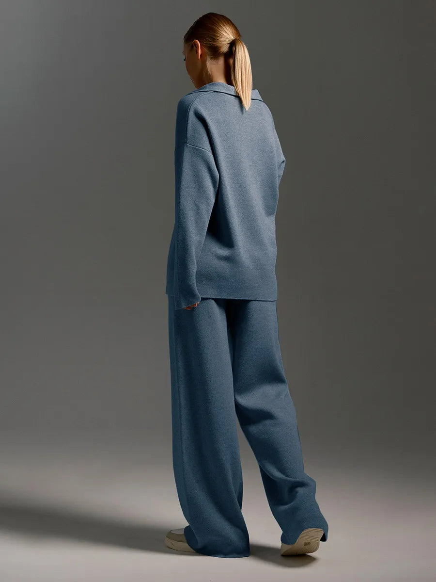 DANIEK | Gebreide Dames Set Met Losse Pasvorm & Toch Luxe Uitstraling - Stijlvol & Comfortabel