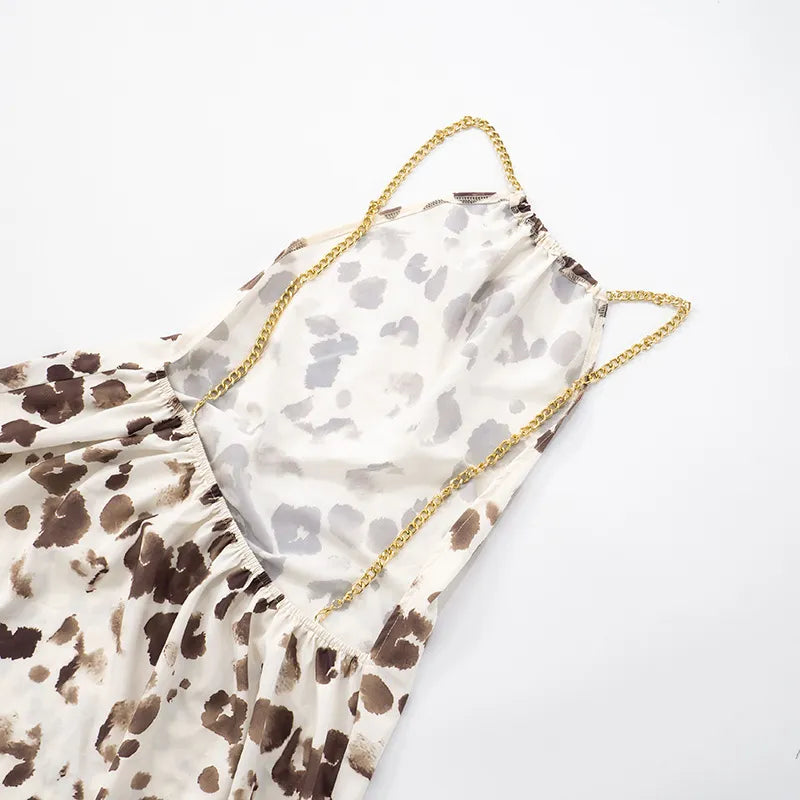 FENIA | Zomers Jurkje Met Ketting bandjes - Stijlvol, Elegant & Luchtig