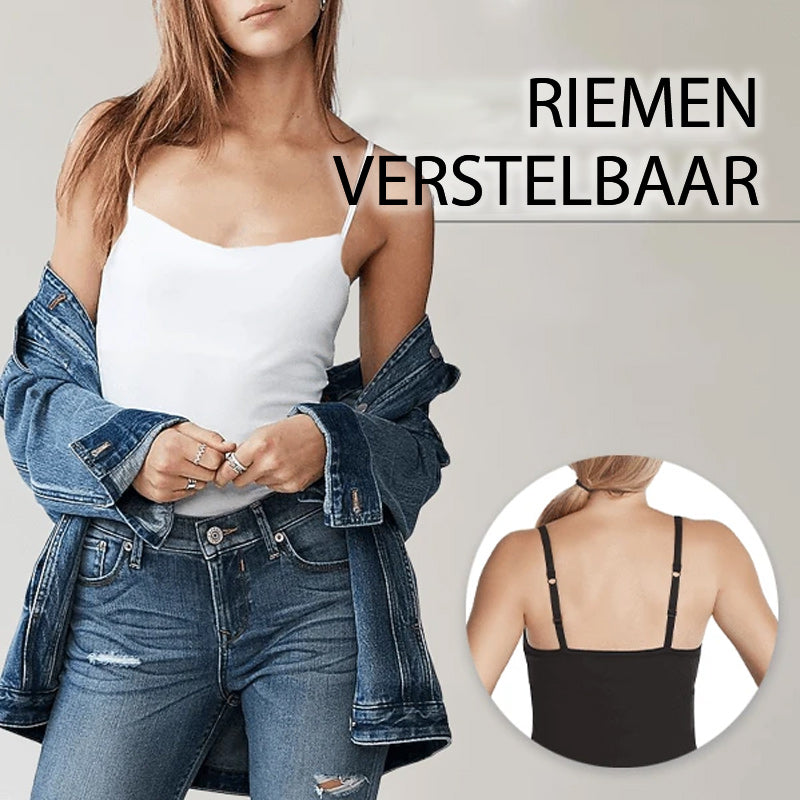 XESS | 2-in-1 Dames Top Met Ingebouwde BH - Ademend & Comfortabel