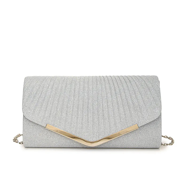 VALÉRIE | Luxe Avondtas Voor Dames Met Metaaldetail – Elegant, Tijdloos, Veelzijdig