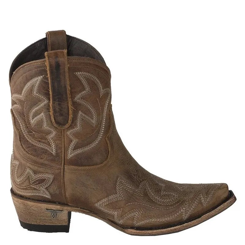 LIES | Elegante Korte Cowboy Laarsjes Voor Dames - Comfortabel & Stijlvol