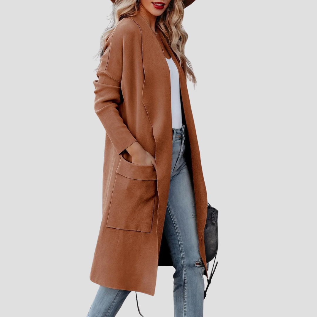 Lange Open Front Cardigan – De Must-Have Laag Voor Elke Fashionista