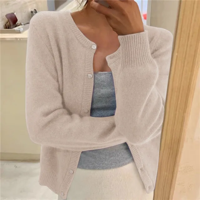 REBECCA | Elegant Gebreid Vest Voor Dames Met Knoopjes – Tijdloos, Warm & Comfortabel