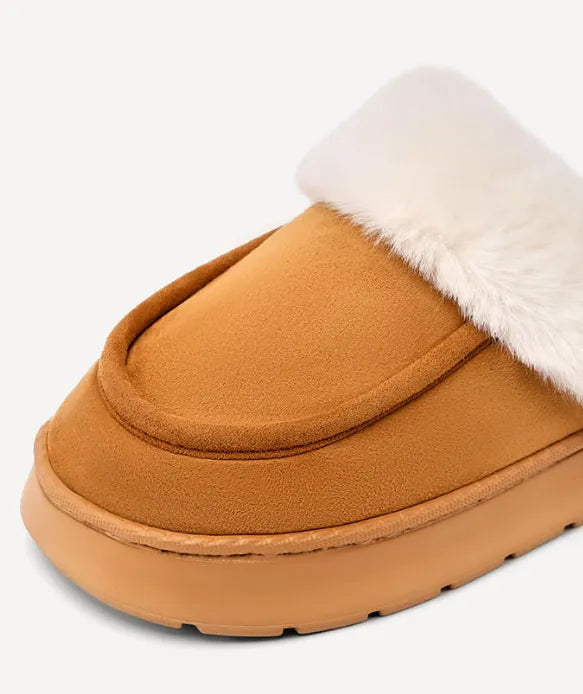 ELIN | Warme Dames Pantoffels Met Faux Fur Voering – Zacht, Knus & Ideaal Voor Koude Dagen