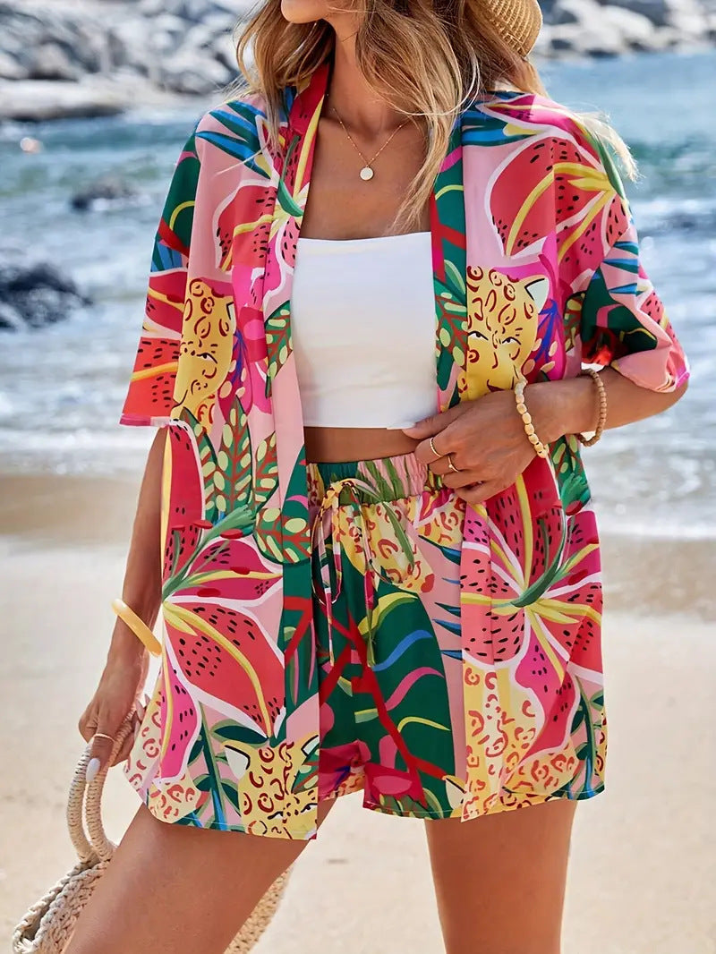 KAIA | 2-Delige Dames Zomer Set – Kort, Licht & Vakantieproof