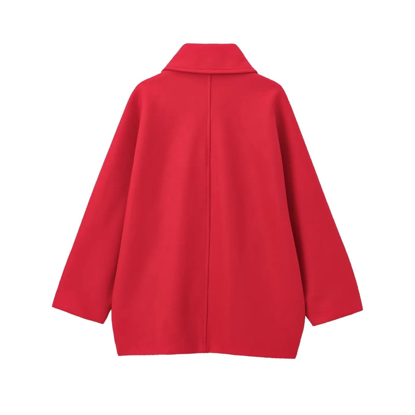 ISOLDE | Nette Wollen Damesjas / Trenchcoat – Tijdloze Elegantie en Warmte