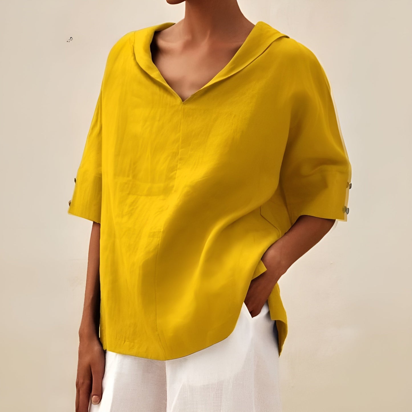SANA | Luchtige Dames Blouse - Oversized & Perfect voor Vakantie
