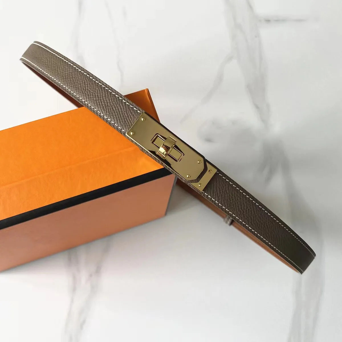 CLAIRE | Chique Dames Riem Met Klassieke Gesp - Luxe & Klasse