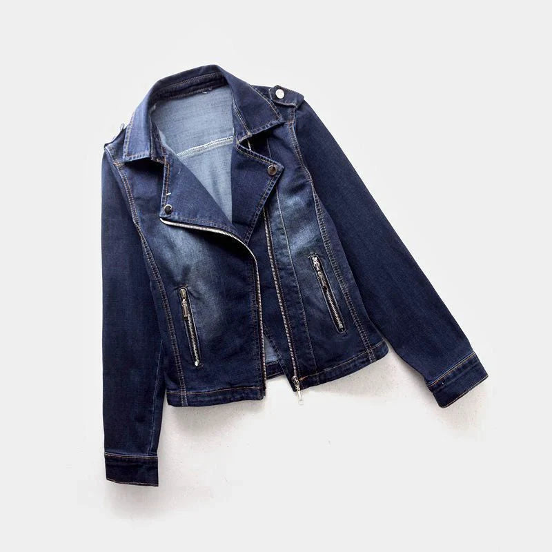 LISET | Casual Denim Jas Voor Dames - Tijdloos & Modieus