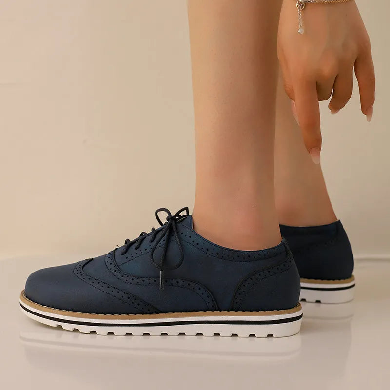 LIEN | Klassieke Leren Dames Schoenen Met Elegante Touch