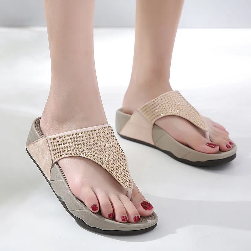JOLIJN | Orthopedische Dames Slippers Met Stevige Zool – Verlicht Je Gewrichten, Blijf Stijlvol