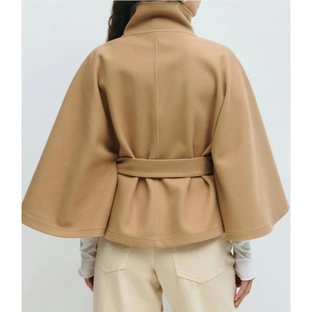 Dames Coat Jas Met Hoge Kraag | Tijdloze Luxe En Pure Klasse