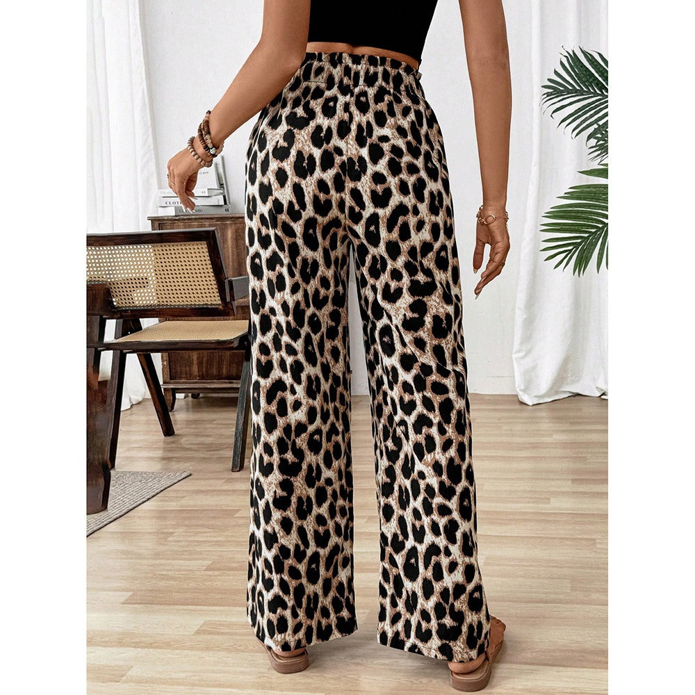 MARISSE | Casual Luipaard Print Pantalon Voor Dames - Stijlvol & Elegant