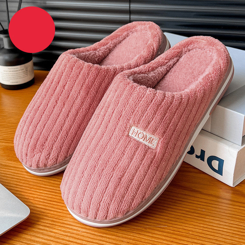 Warme Pantoffels Met Anti slip zool en Ribbel Design – Comfort, Warmte & Stijl voor Thuis