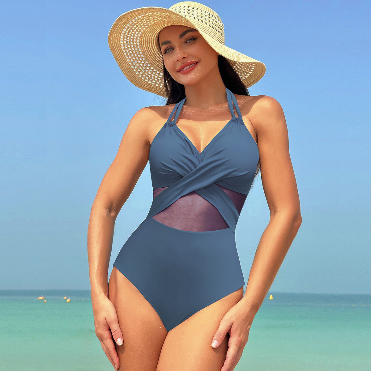 LIOR | Shape Fit Badpak - Flatterende Kruisband Design