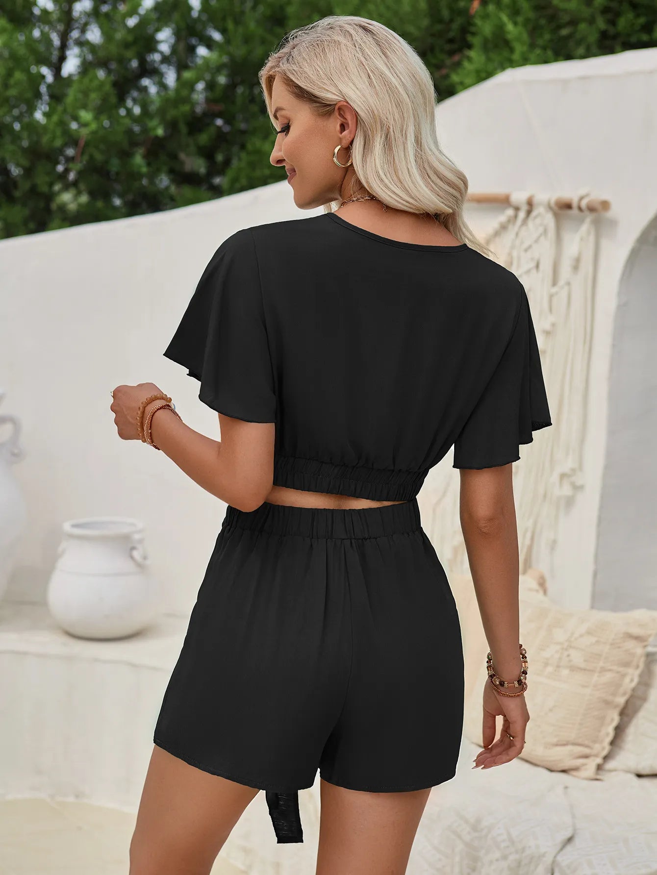 YANNA | Zomerse Dames Set Met Broek Rokje - Comfortabel & Zelfverzekerd