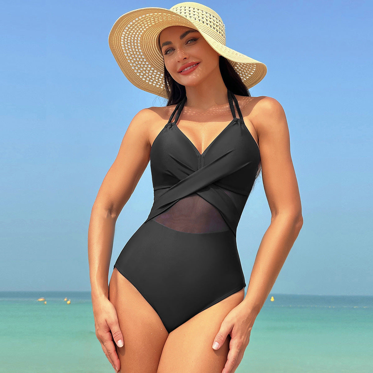 LIOR | Shape Fit Badpak - Flatterende Kruisband Design