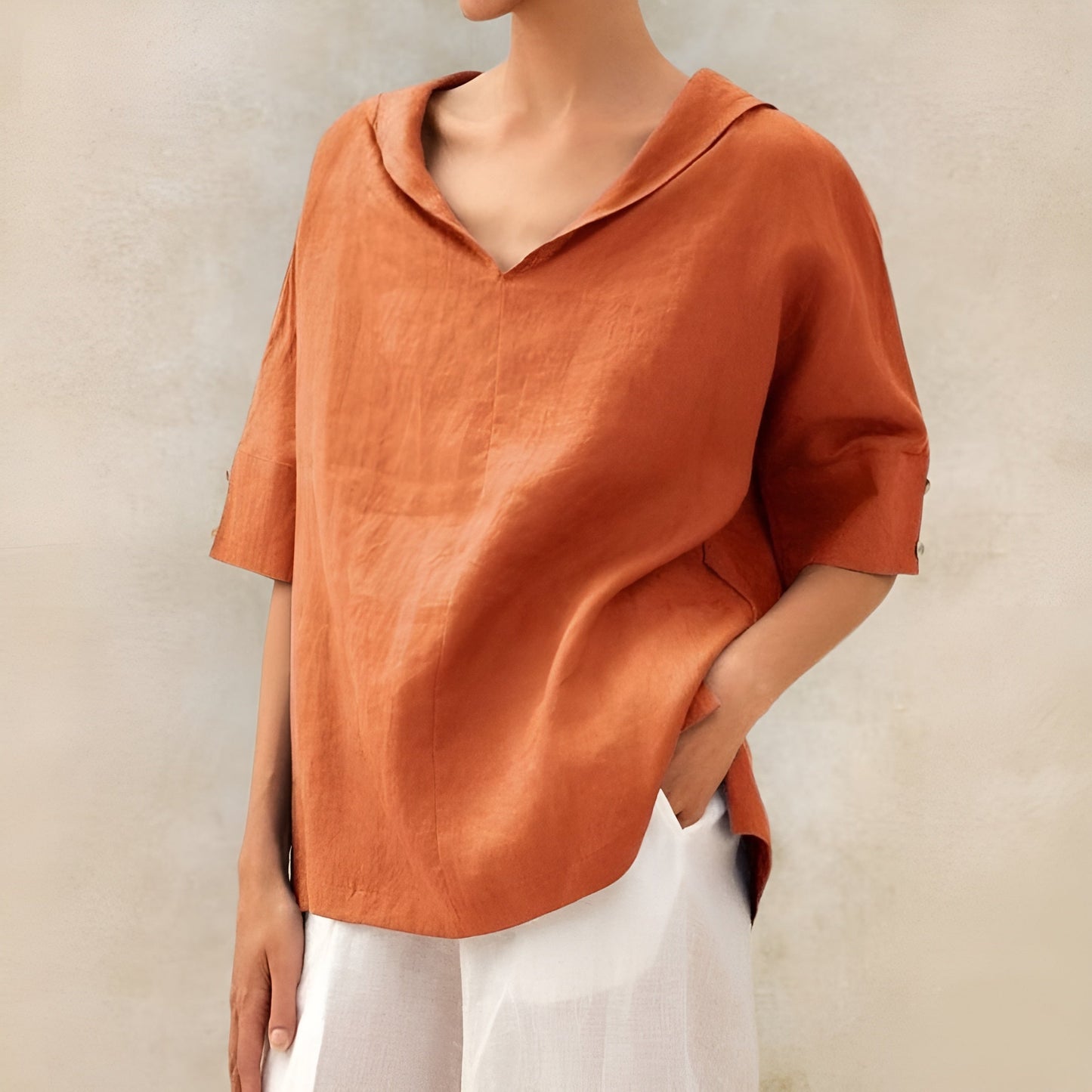 SANA | Luchtige Dames Blouse - Oversized & Perfect voor Vakantie