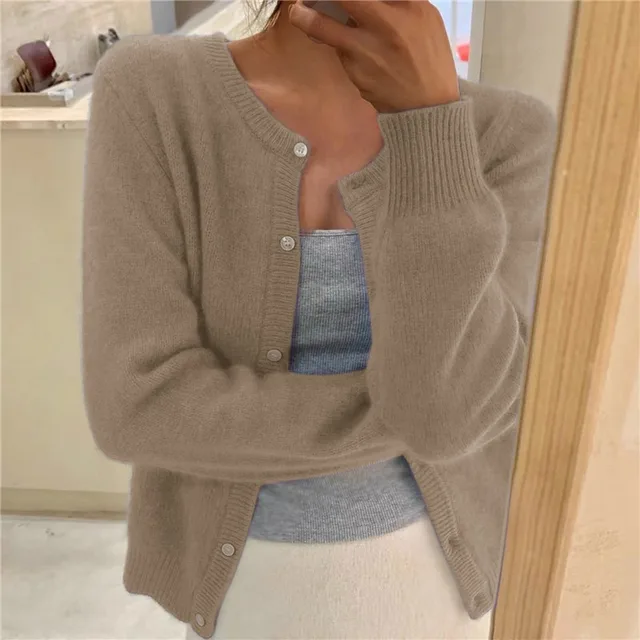 REBECCA | Elegant Gebreid Vest Voor Dames Met Knoopjes – Tijdloos, Warm & Comfortabel