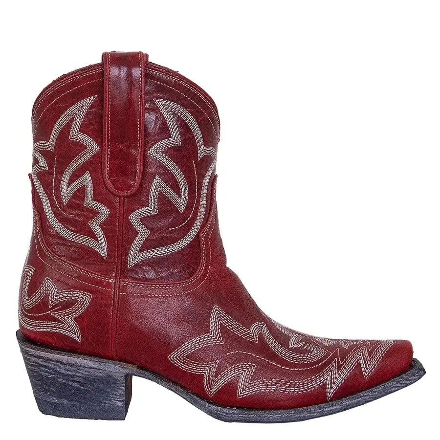 LIES | Elegante Korte Cowboy Laarsjes Voor Dames - Comfortabel & Stijlvol