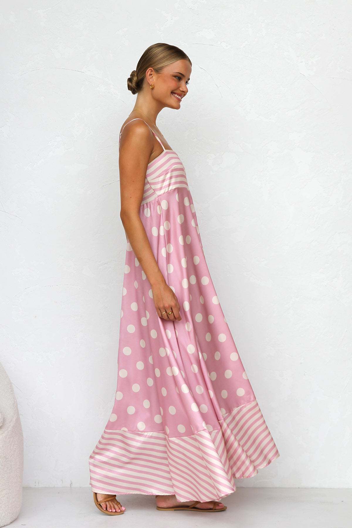 CHANTAL | Zomerse Maxi Jurk Voor Dames Met Grafische Print - Ibiza Style & Comfortabel