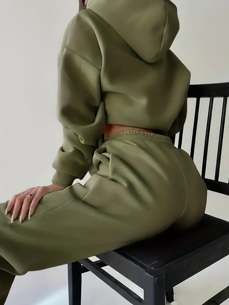 LANA | Dames Oversized Joggingset Met Hoodie – Ultiem Comfort Voor Thuis & Onderweg