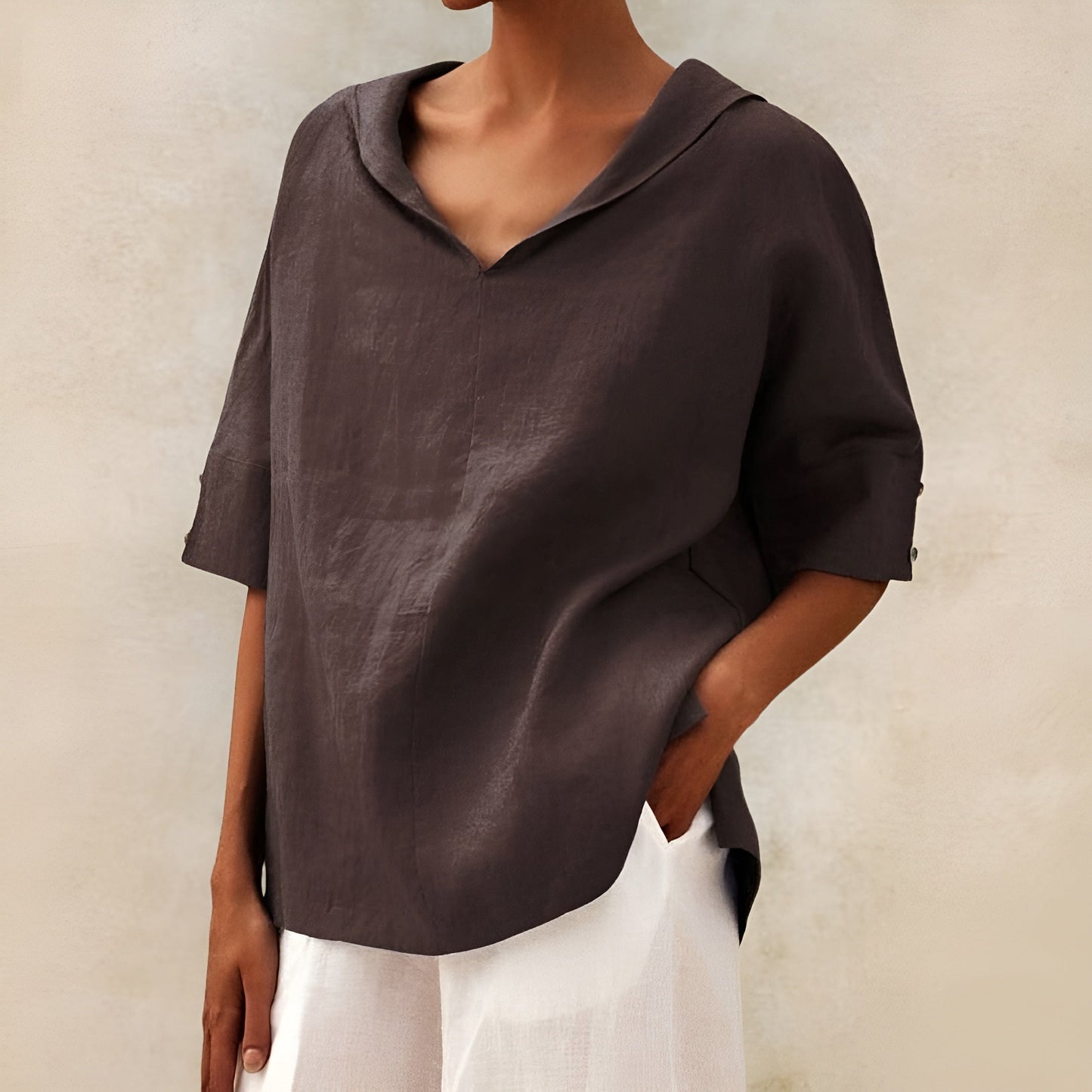 SANA | Luchtige Dames Blouse - Oversized & Perfect voor Vakantie