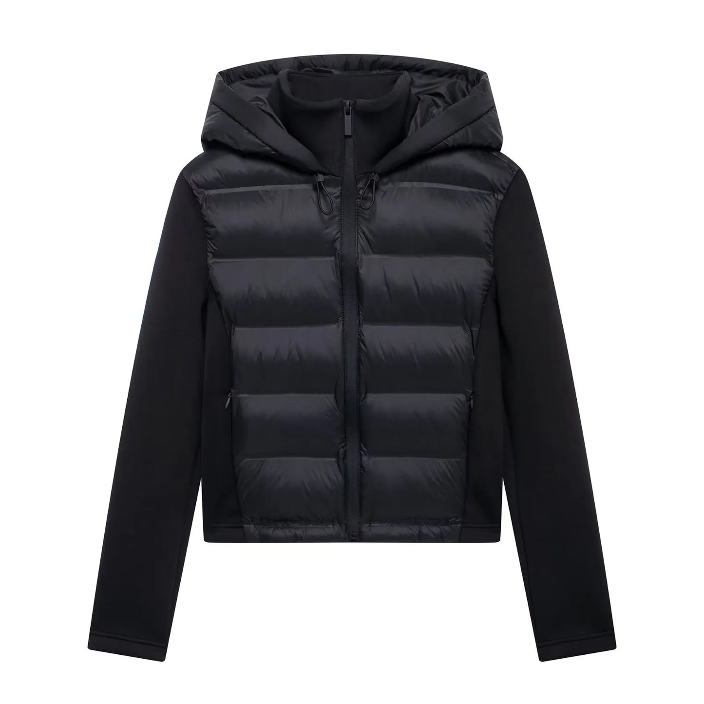 MILA | Damesjas Met Softshell Mouwen & Gewatteerd Body – Warm, Comfortabel & Ideaal Voor Herfst En Winter