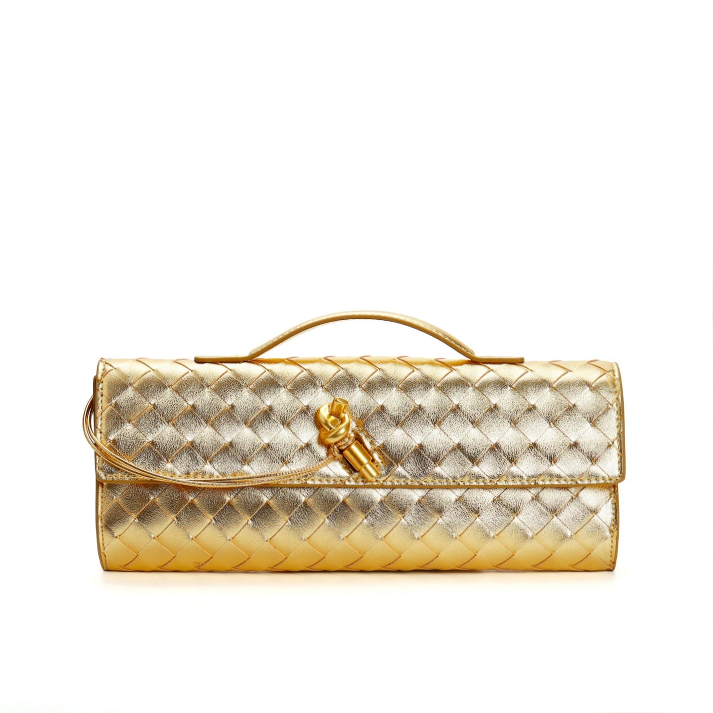 MAISA | Luxe Geweven Dames Tas Met Verfijnde Details - Chic & Stijlvol
