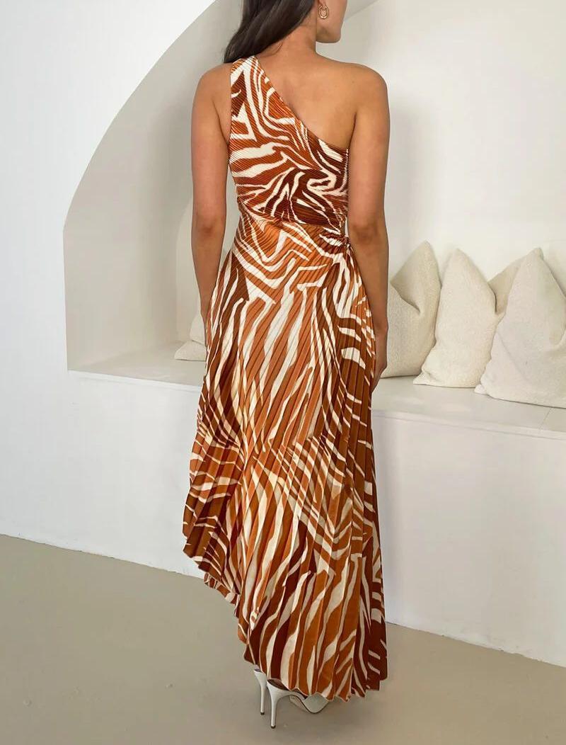 INEZ | One-Shoulder Jurk – Uniek, Modern & Luxueus!