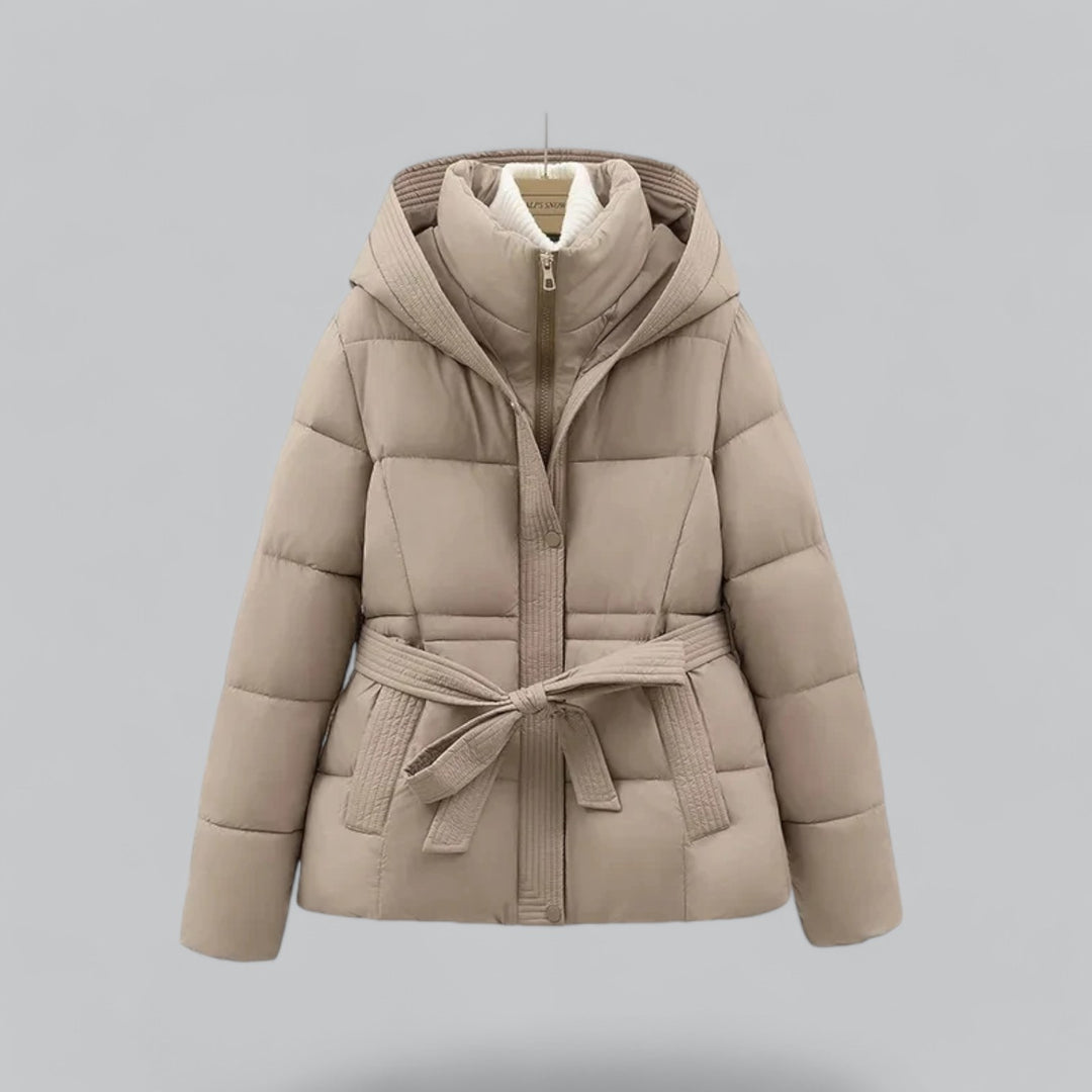 Dames Winterjas Parka Met Ceintuur | Ultieme Warmte & Verfijnde Silhouet