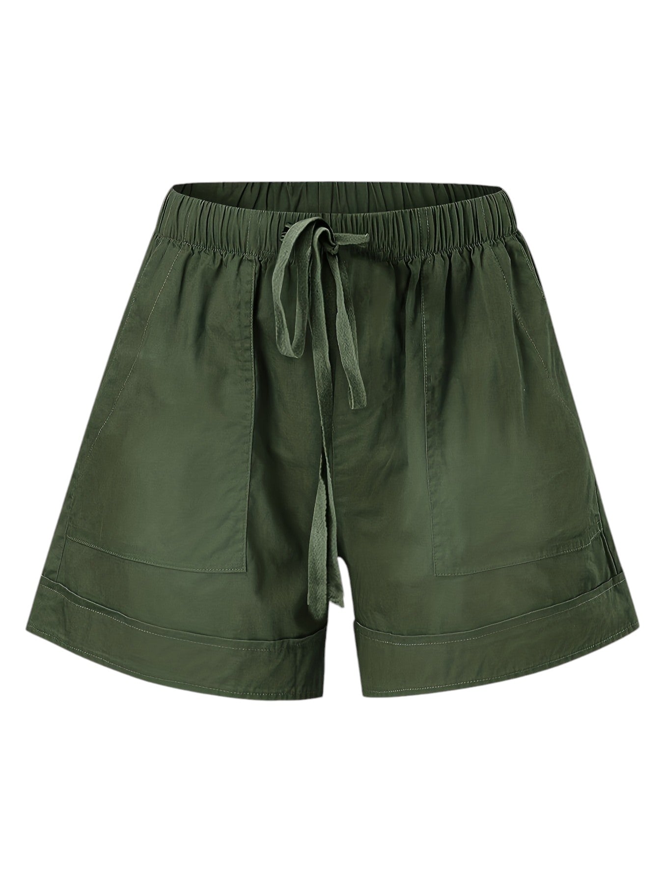LEONA | Luchtige Dames Zomer Shorts met Elastische Tailleband & Zakken - Luchtig & Zomers