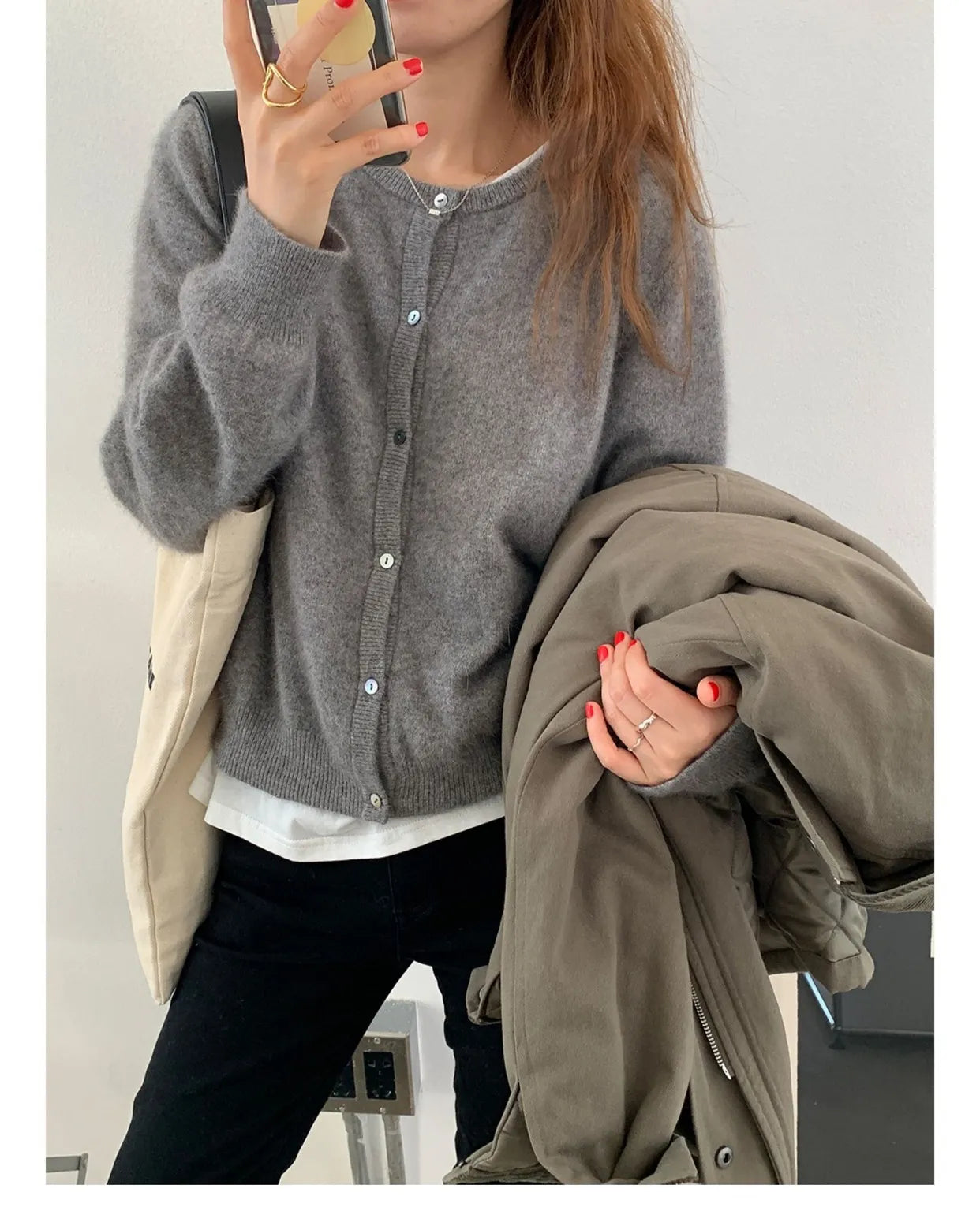 REBECCA | Elegant Gebreid Vest Voor Dames Met Knoopjes – Tijdloos, Warm & Comfortabel