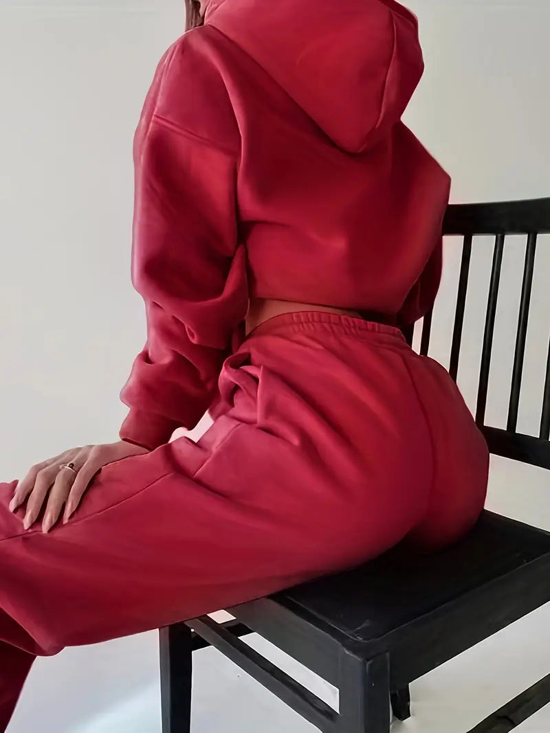LANA | Dames Oversized Joggingset Met Hoodie – Ultiem Comfort Voor Thuis & Onderweg