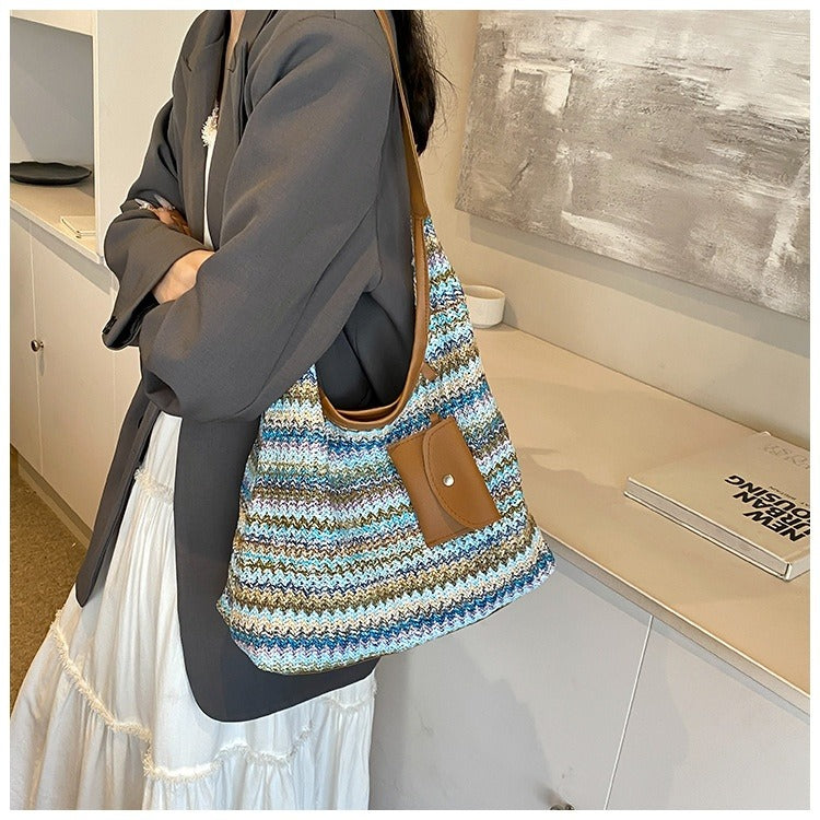 SAM | De Ultieme Zomerse Tas Met Raffia Look - Casual, Zomers & Functioneel