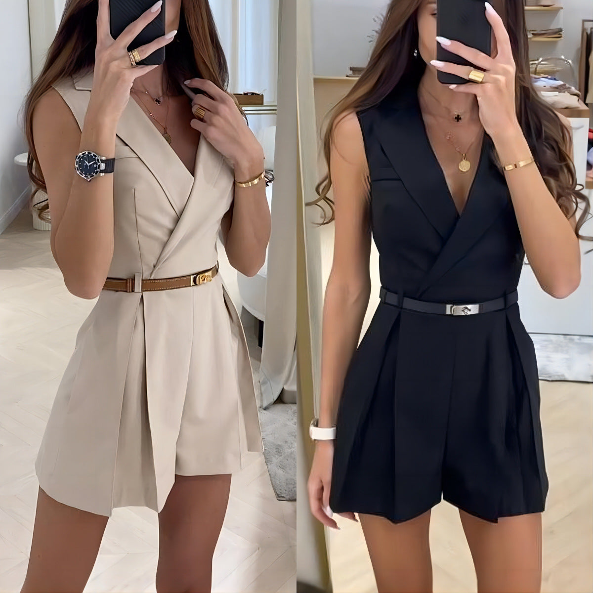 ZIVA | Zomer Jumpsuit Dames + GRATIS RIEM