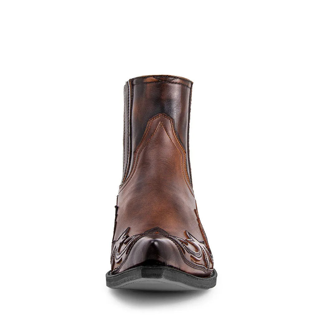 NOX | Modieuze Korte Leren Cowboy Laarsjes Voor Dames - Stoer, Modieus & Comfortabel