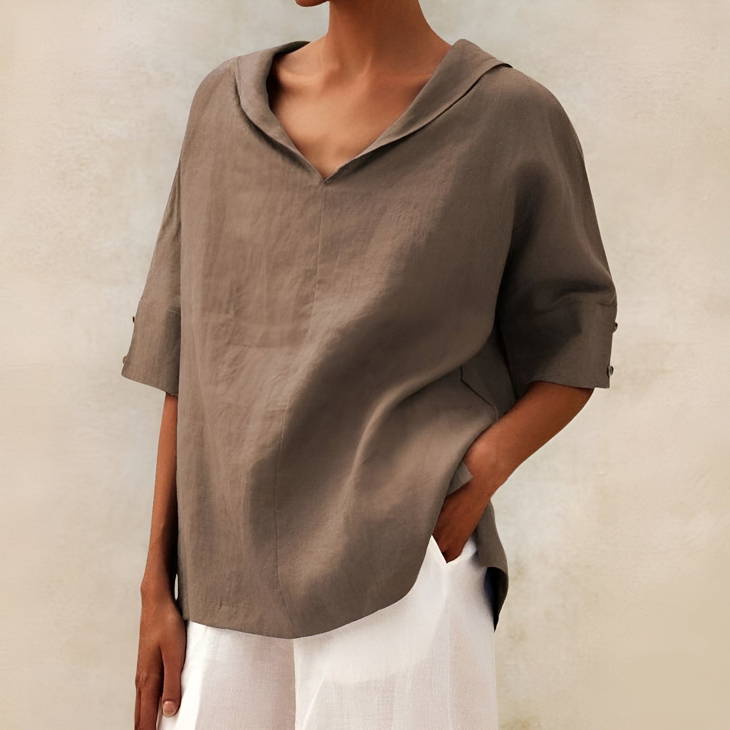 SANA | Luchtige Dames Blouse - Oversized & Perfect voor Vakantie